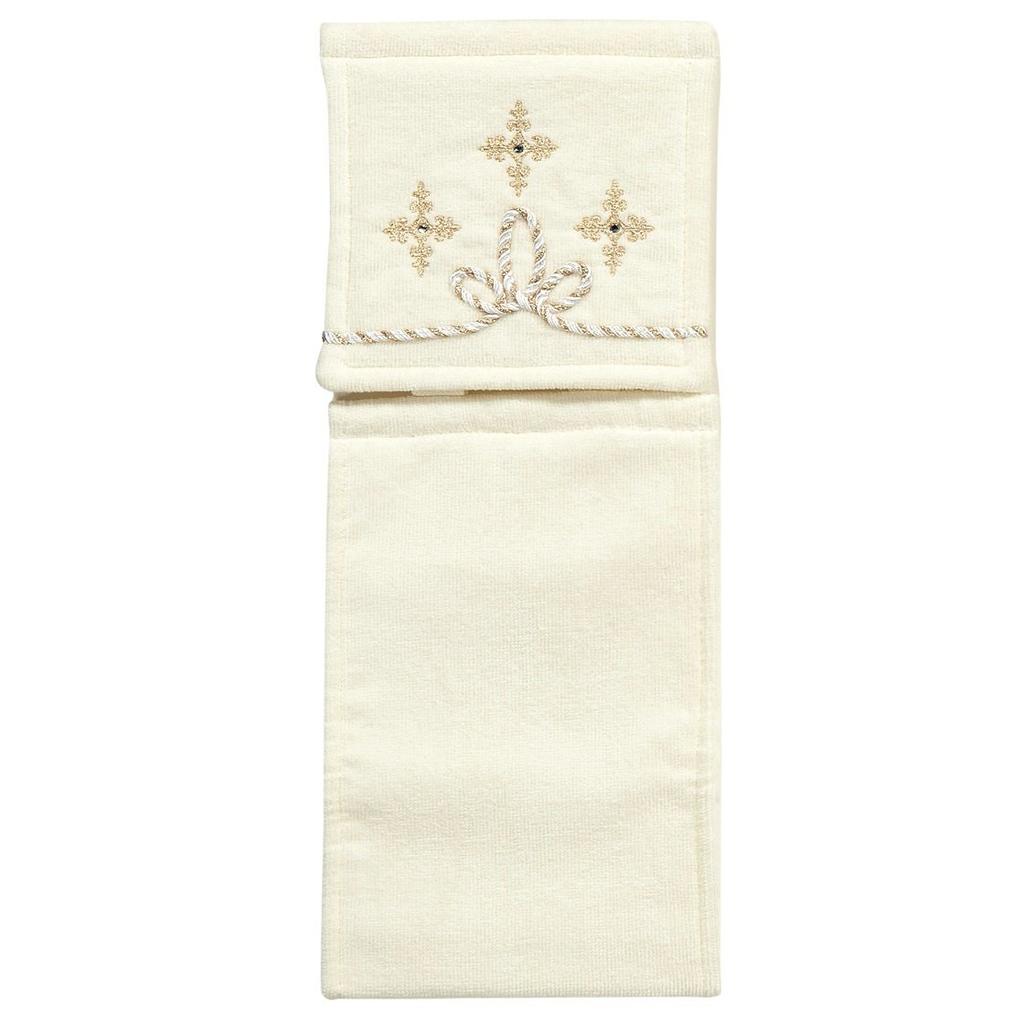 Senko NYNAS Prologue 4 Держатель для бумаги Белый с элегантной крышкой 63563, Стразы, Дизайн,