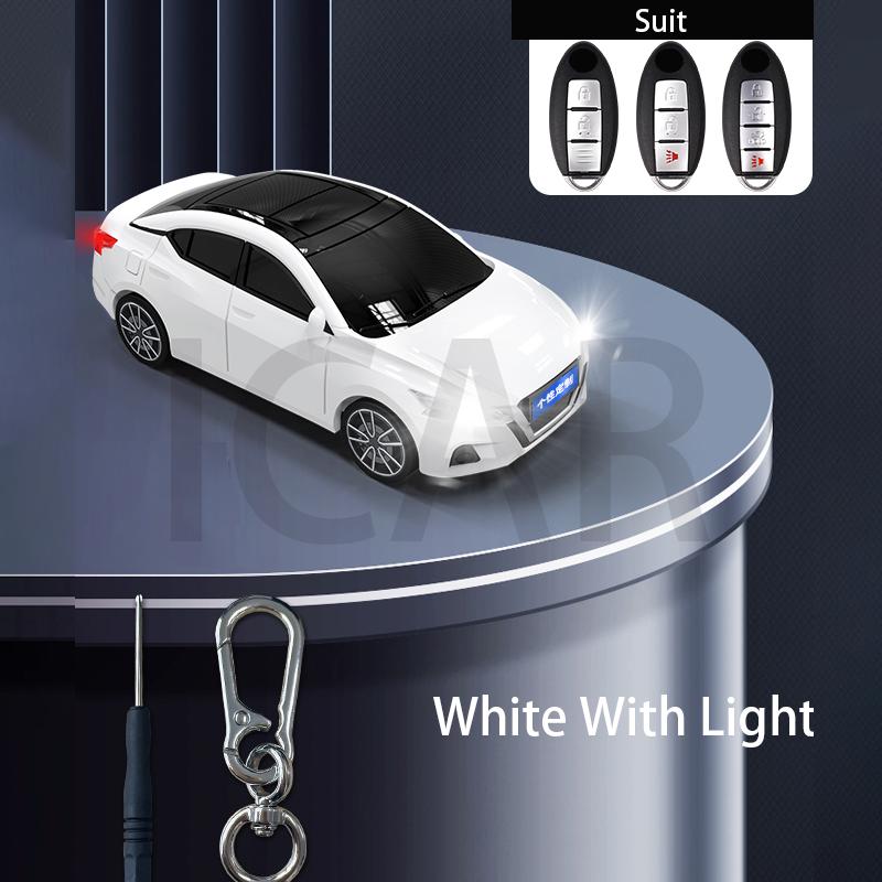 Для модели автомобиля Nissan Altima Для Cube Juke Versa Note X-Trail Qashaqai Sunny Juke Чехол для брелока дистанционного ключа автомобиля Аксессуары для брелока