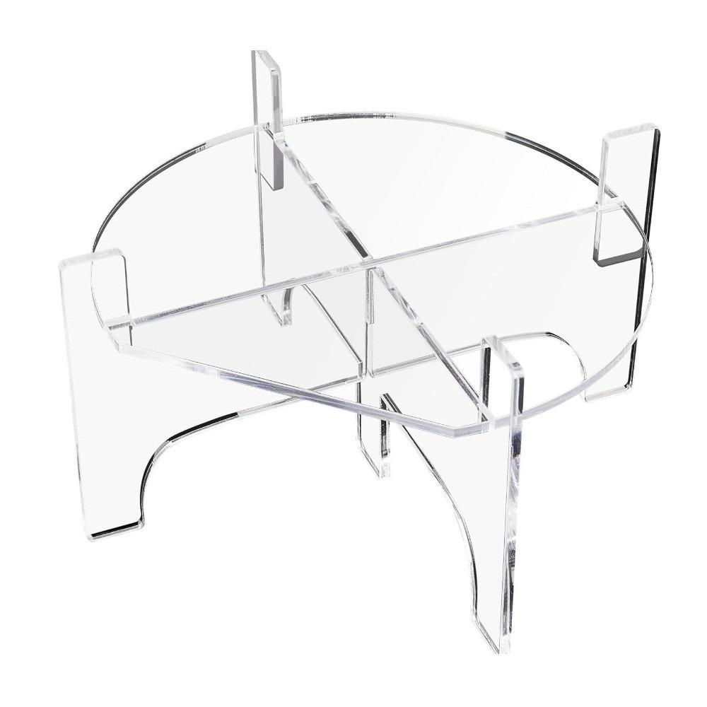 Detachable Countertop Support Holder Transparent Foods Organizer Stand Tavern