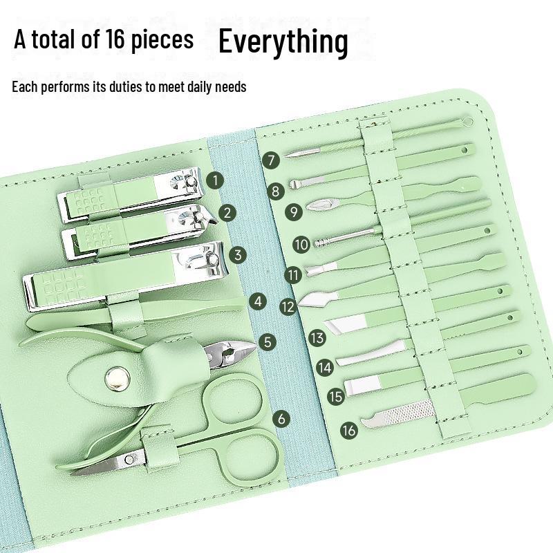 Nail Clippers Set: Scissors, Manicure Pliers, Pedicure Tools