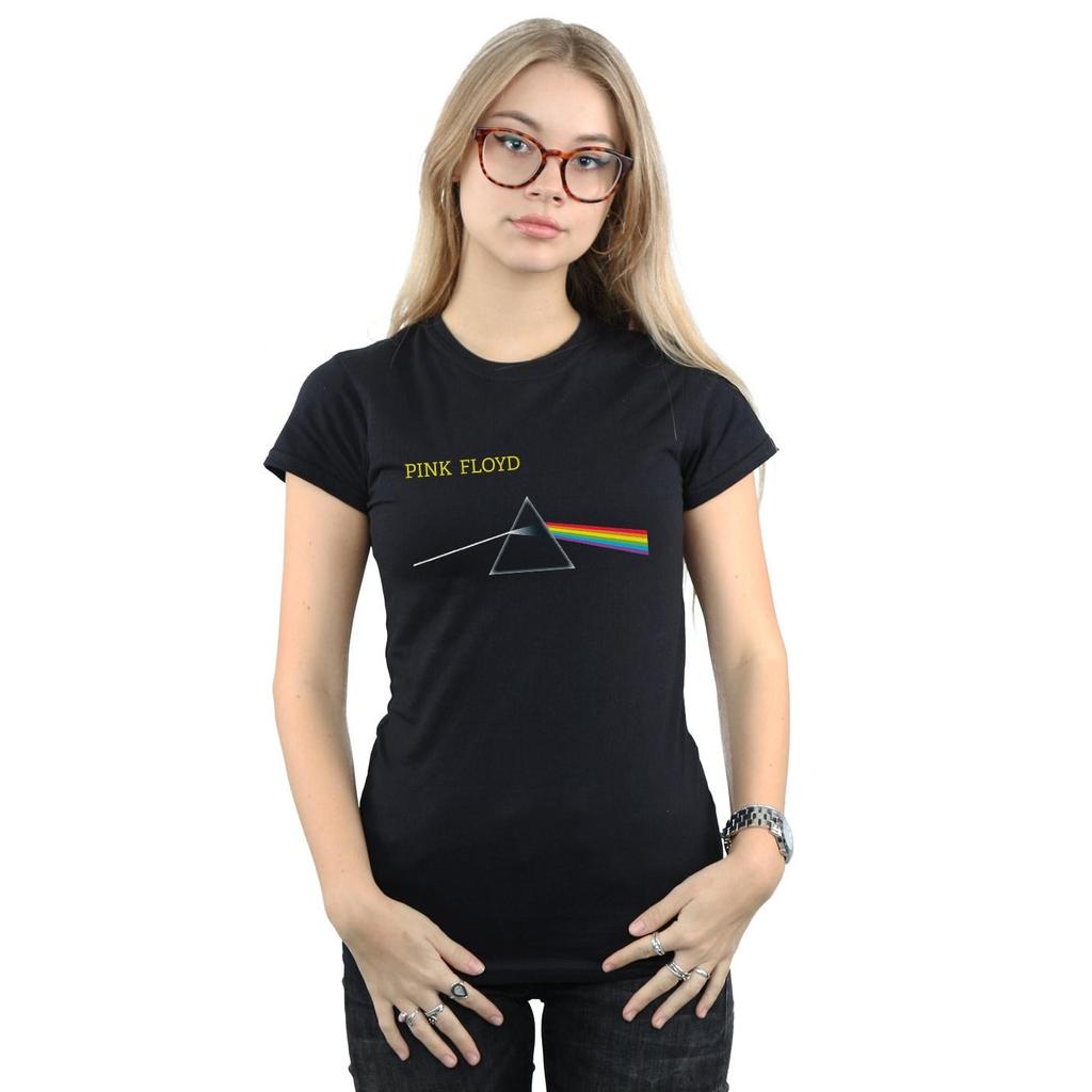 Pink Floyd Womens/Ladies Chest Prism Cotton T-Shirt