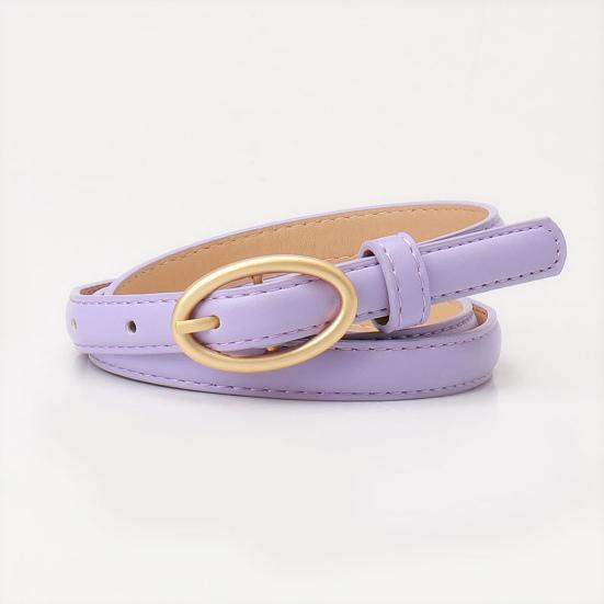 Женский ремень с металлической овальной пряжкой, декором и несколькими отверстиями, регулируемая длина, пояс из искусственной кожи, аксессуар для рубашки или свитера