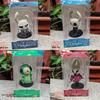 Set of 8 Hollow Knight Q Version Figurines: Quirrel, Hornet, Zote, Grub, and More - Boxed Collectible Ornaments.