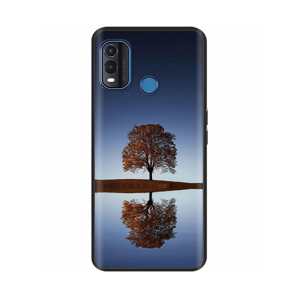 For Nokia G11 Plus Case Cute Heart Flower Soft Silicone Back Cover for Nokia G11 Plus NokiaG11 G 11 Bumper Black TPU Phone Cases