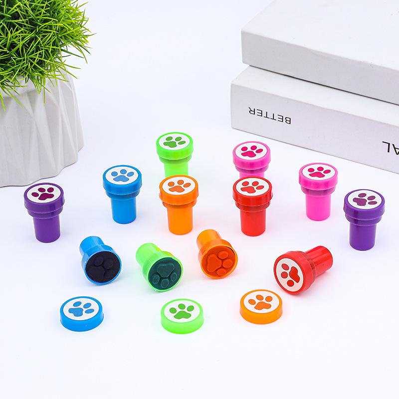 Cat Paw Stamp Birthday Party Favors Gifts Kindergarten Rewards Goodie Bag Stuffers Christmas Stocking Fillers Decorations Kid Friendly Entertaining