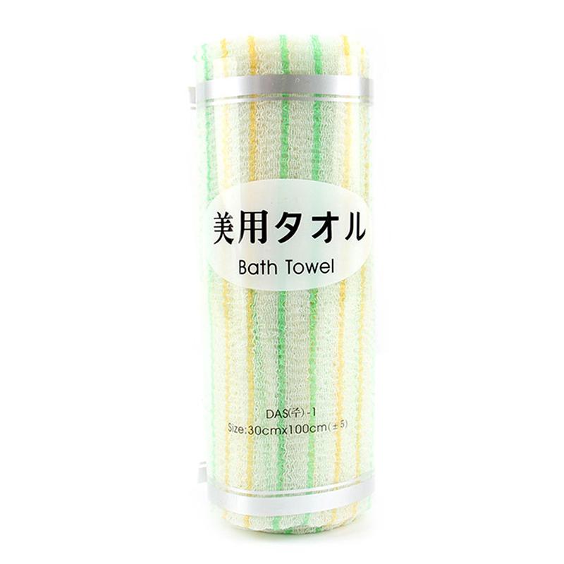 Корейское полотенце отшелушивающее длинное вискозное банное скраб для спины вискозное банное полотенце 30X90 см