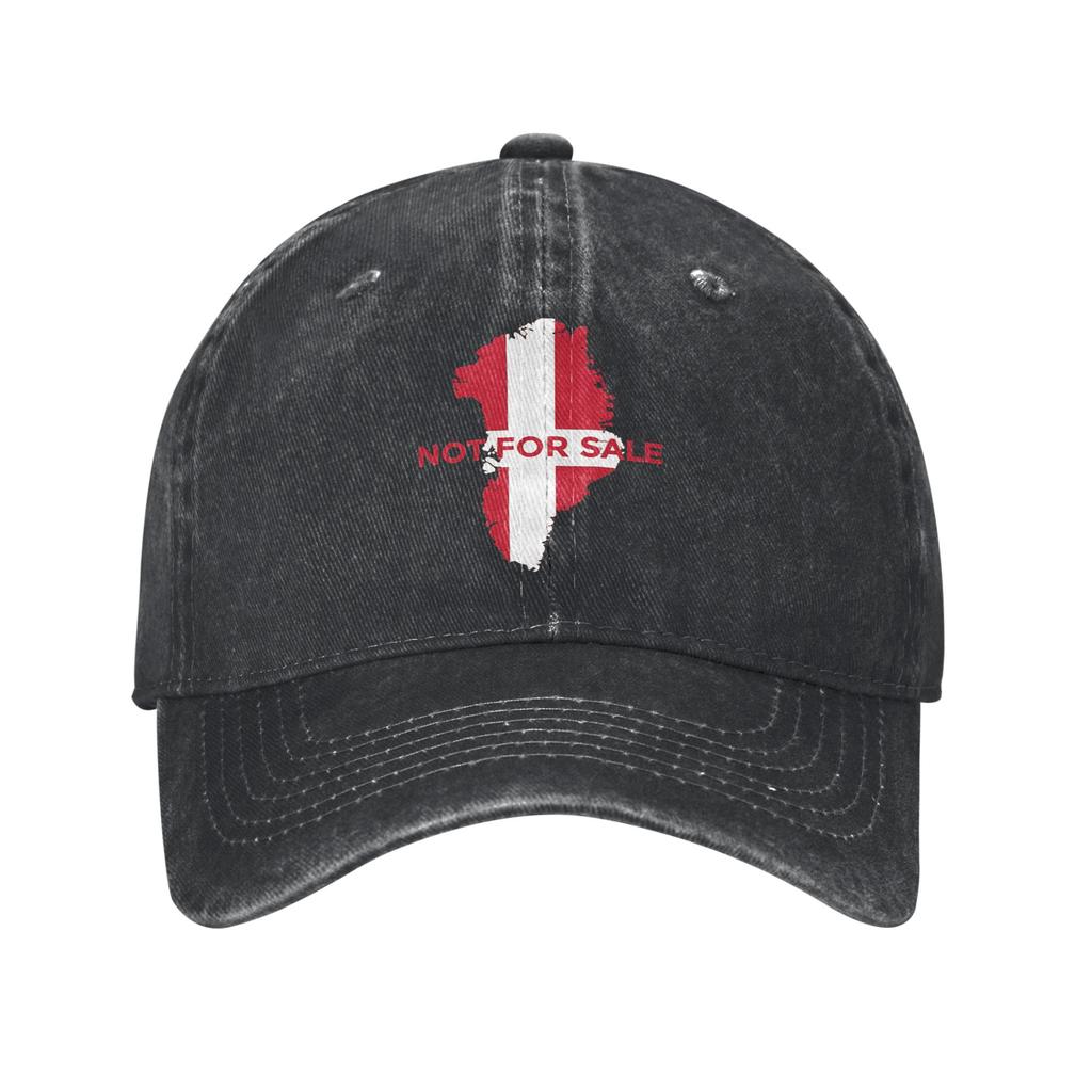 Hands Off Greenland Is Not For Sale MGGA Print Cap For Unisex Cotton Trucker Hat Daily Wear Baseball Cap Adjustable