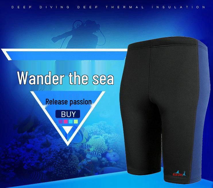 3mm Unisex Thermal Wetsuit Pants for Diving, Swimming, Windsurfing, Kayaking, Surfing, Motorcycling, and Sailing.