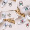 5pcs/set Nail Art Decorations Halloween Spider Nail Rhinestones  Manicurist