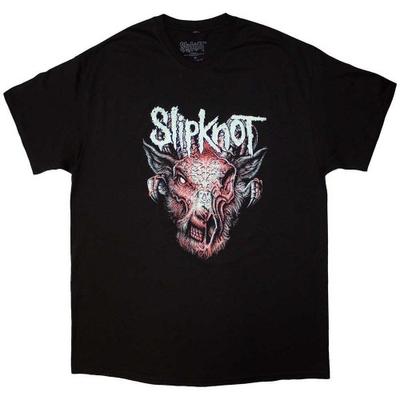 Slipknot Унисекс футболка для взрослых с принтом зараженного козла на спине