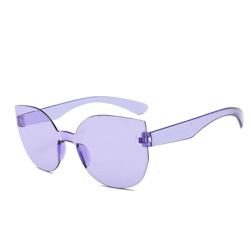 Солнцезащитные очки Cat'S Eye One-Piece, женские солнцезащитные очки Marine Piece One-Piece 8906, очки цвета конфет