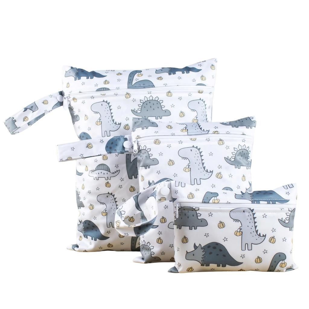 East Leaf Set of Waterproof Diaper Wet Swimsuit Snap Stroller Pouches 3-Piece Pouches, Bags, Organizers, Closures, Attachable, Compact, Multi-Purpose