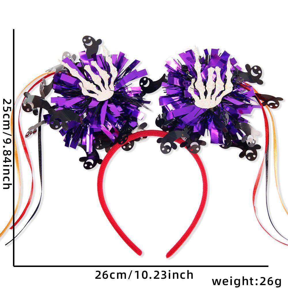 Pumpkin Halloween Hairbands Skull Bat Skeleton Headband Funny Halloween Hair Hoop Festival Party
