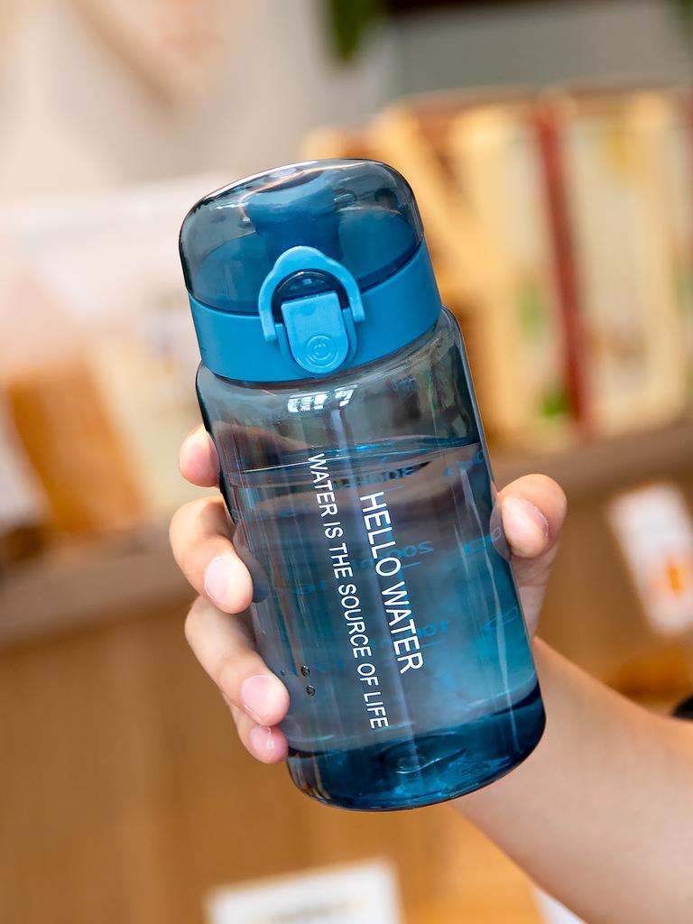 550 мл/18,6 унций прозрачная бутылка для воды стакан для воды для мужчин женщин студентов с фильтром и защитой от падения со шкалой спортивная портативная бутылка