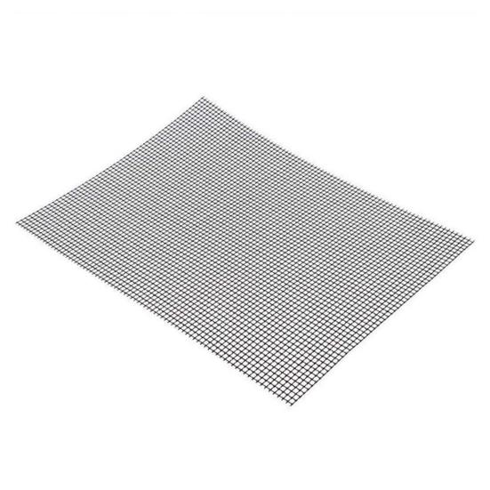 BBQ Grill Mesh Mat Non Stick Fish Vegetable Mat Food Grade High Temperature Resistant Uninflammable Barbecue Grill Sheet Liners Rusable Grilling Mat