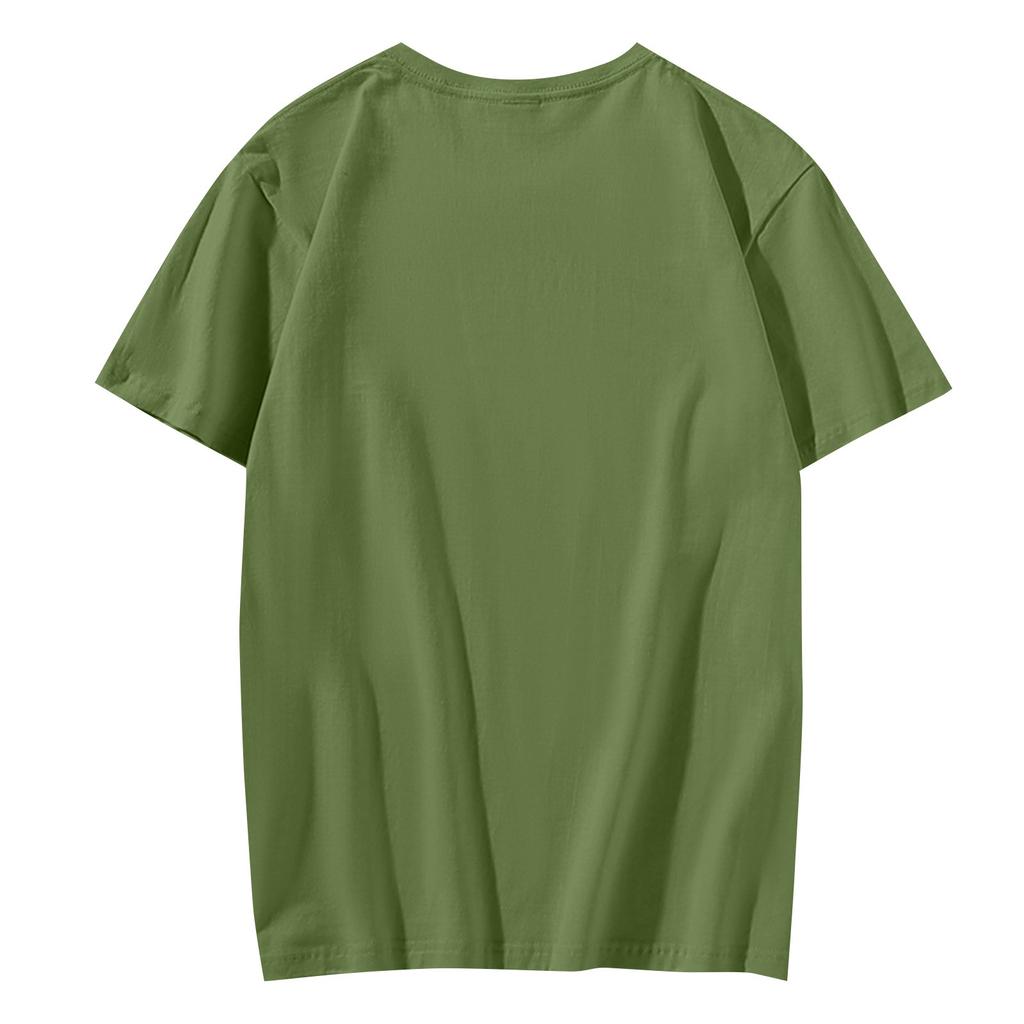 Женская футболка, повседневный свободный пуловер с круглым вырезом и коротким рукавом с принтом