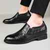 Мужская обувь Высококачественная модная мужская деловая обувь для отдыха на природе Итальянская обувь в стиле мокасины из натуральной кожи Мужская повседневная обувь