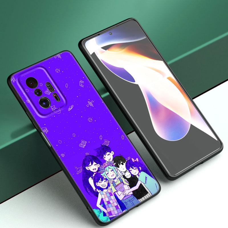 Чехол для телефона с фанартом игры Omori для Xiaomi Mi A2 8 9 SE Note 10 10T 11 12 Lite 9T 11T 12S 12T Pro A3 6X 12X Мягкий ТПУ Черный чехол