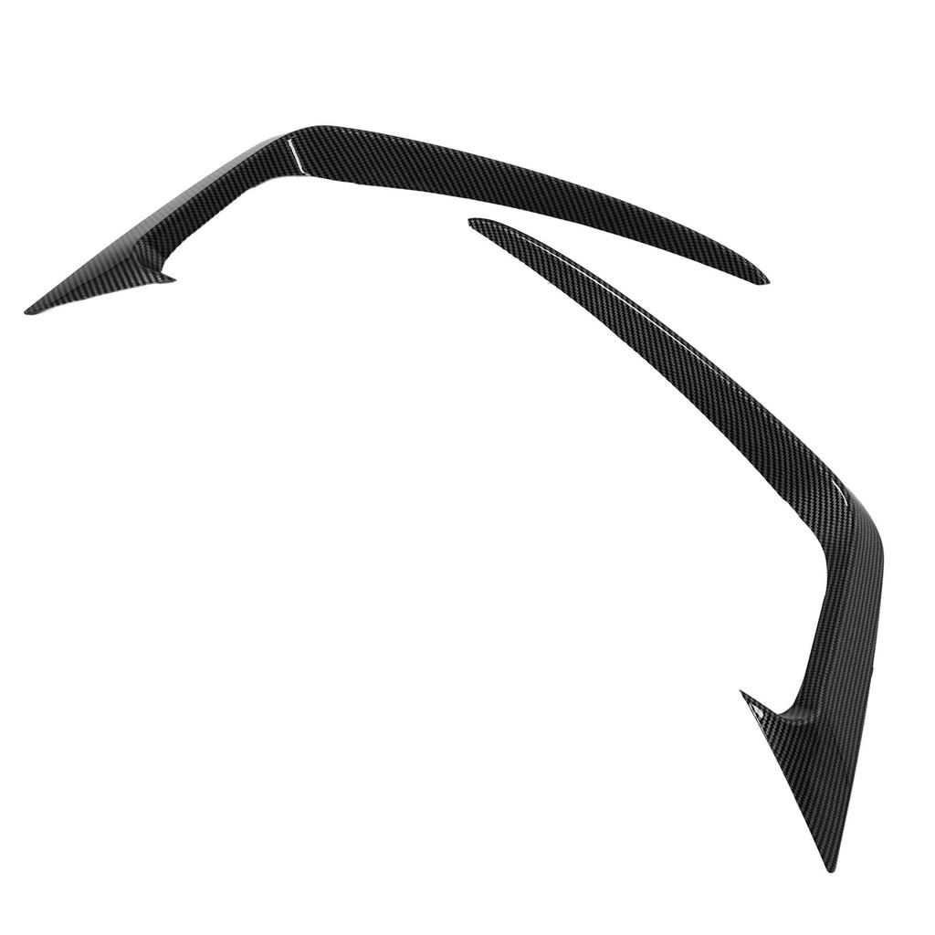 2 шт. Сплиттер боковых воздухозаборников переднего бампера Левый Правый Износостойкая накладка спойлера бампера для Fiesta ST MK6 2012–2017