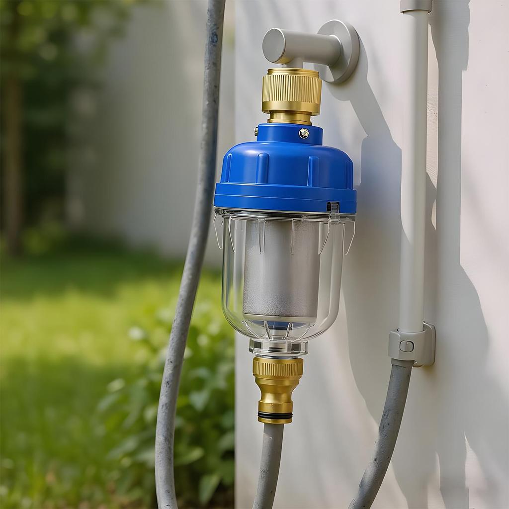 RV Water Filter Stainless Steel Faucet Purifier RV Modified Accessory Water Tank Filling Filter For Travel Trailer Caravan