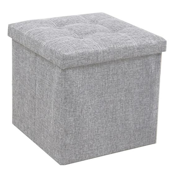 Табурет для хранения Многофункциональный складной большой емкости Водонепроницаемая ткань Стабильная скамейка для спальни Табурет с подставкой для ног с мягким сиденьем Организация мелочей