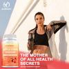 Premium apple cider vinegar capsules, each containing 1877 mg, gentle and easily absorbed, suitable for both men and women.
