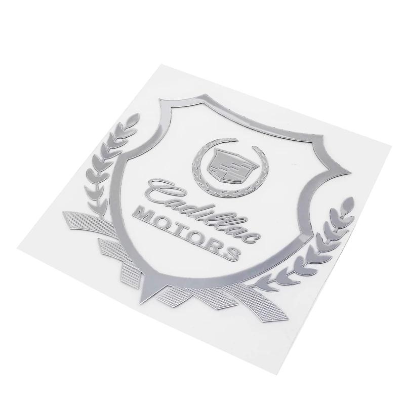 1pc Car Window Badge Sticker Rear Trunk Emblem Decals Decoration for Cadillac ATS BLS CT4 EXT SLS SRX STS XTS Escalade Deville