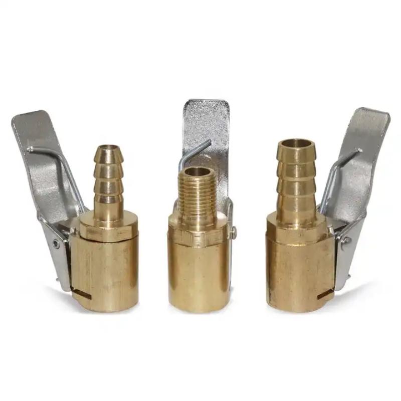 1Pc Car Accessories Car Air Pump Thread Nozzle Adapter Car Pump Accessories Fast Conversion Head Clip Type Nozzle