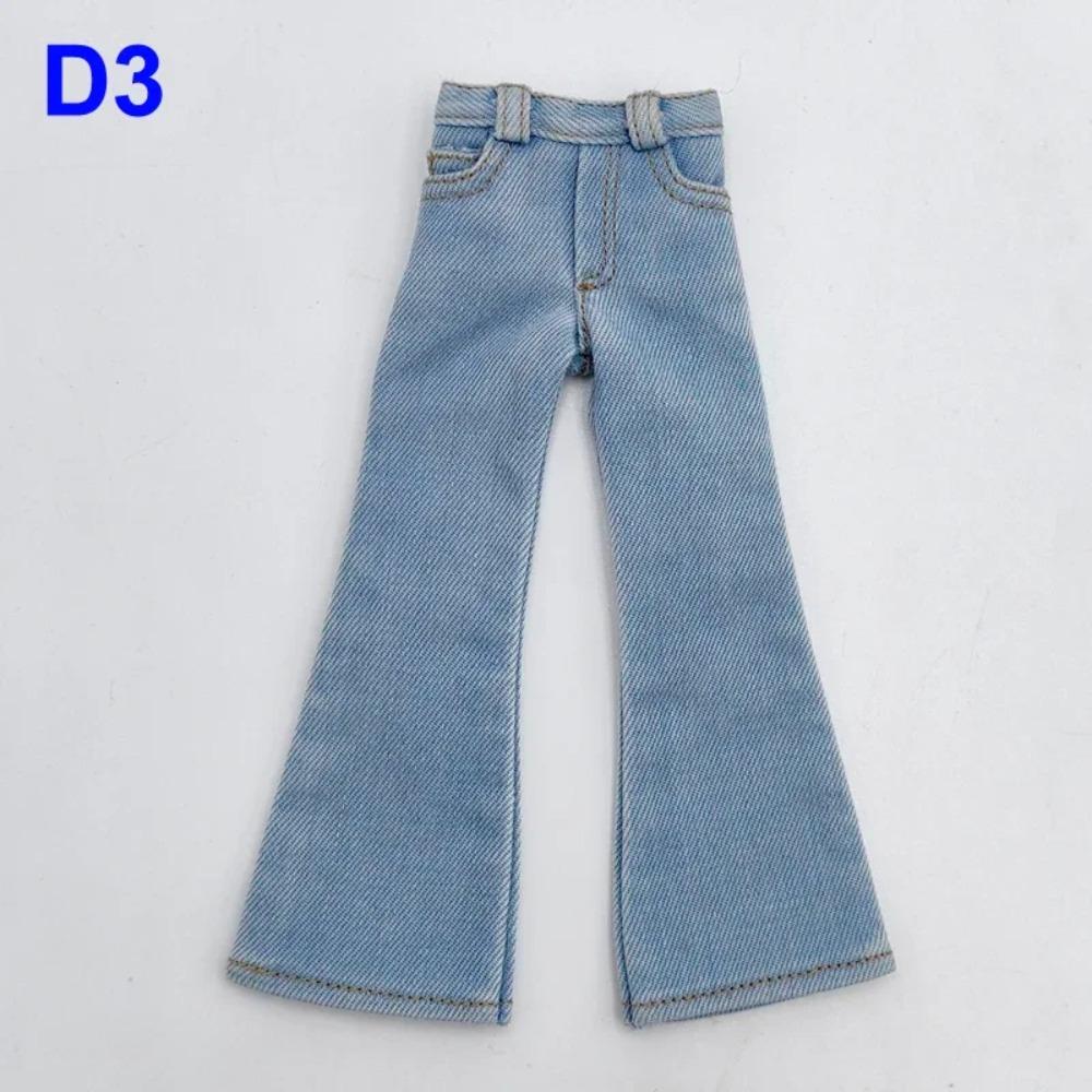 Для кукол Blythe Одежда Клеш Джинсы Брюки для Ob24 Ob22 Azone Кукол Наряд