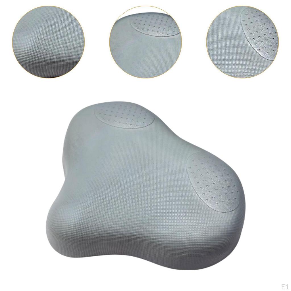 Комфортное велосипедное сиденье, широкое велосипедное седло, водонепроницаемое, универсальное, мягкое седло для тренировок