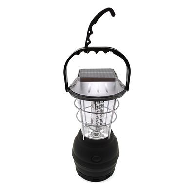 Светодиодный солнечный фонарь для кемпинга, перезаряжаемый, ручной фонарь с 3-мя источниками питания и USB-кабелем, крошечный блок питания для