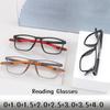 Модные 3-цветные гибкие спортивные очки для чтения в оправе TR90, легкие очки для пресбиопии, унисекс, анти-синий свет, очки для дальнего зрения