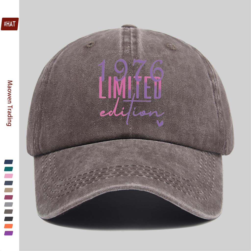pc Fun meter Letter Print Baseball Cap Unisex Design Sun Hat MultiColor Available Papa Cap Comfortable Lightweight Sun