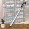 42CM Stainless Steel Plastic-Coated Shoehorn - Easy Shoe Wear/Removal Tool for Pregnant Women
