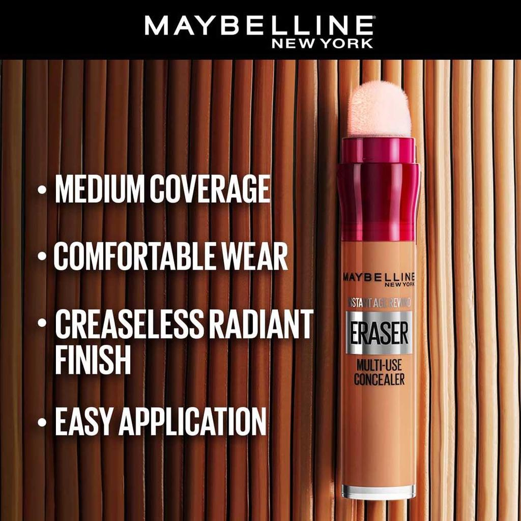 Maybelline New York Instant Age Rewind Dark Circles Concealer 6ml Pack Of 1 Medium Coverage Under Eye Corrector