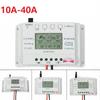 20/30/40/60/80A 12V/24V LCD MPPT регулятор солнечной панели контроллер заряда 3 таймера