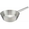 Endo Shoji Commercial Murano Induction Tapered Pan, 24cm, IH Compatible, 18-8 Stainless Steel, ATC4504