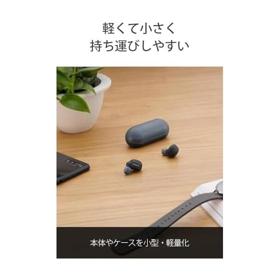 Sony (SONY) Полностью беспроводные наушники WF-C500: /Легкие и маленькие 5,4 г/Высококачественный звук при звонках/Простое сопряжение/Защита от брызг IPX4