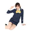 Super Cute Female Train Conductor Uniform Navy Blue Size M Cosplay Costume for Women A&Tcollectin