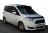 Visor On the Windshield (black Gloss, 5mm) for Ford Courier 2014-2023