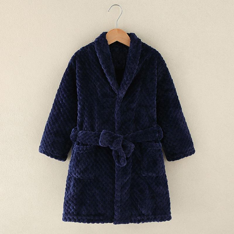 Детский халат, фланелевая пижама для мальчиков и девочек