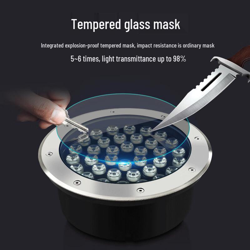 24W RGB Outdoor Embedded LED Spotlight