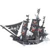 714pcs Large Pirate Ship Boat Ghost Skeleton Dragon Sailing Boat Sailboat Barracuda Bay Building Block Bricks Children Gift