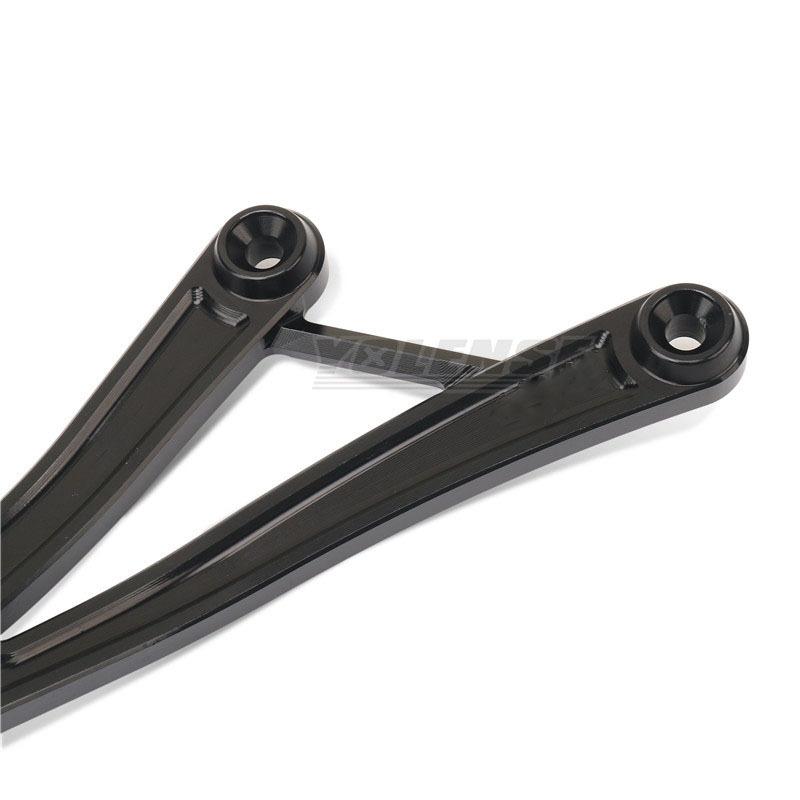 Motorcycle Foot Peg Exhaust Hanger Bracket Rear Footrest Blanking Plate Fit For ZX-4R ZX-4RR ZX4R ZX4RR ZX-25R ZX25R