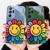 Мультяшные цветы фиолетовые Для Samsung A 01 02 03 Core 04 05 06 10 12 13 A14 5G 15 16 M 02 12 Note 8 9 10 20 стекло Ультра чехол для телефона