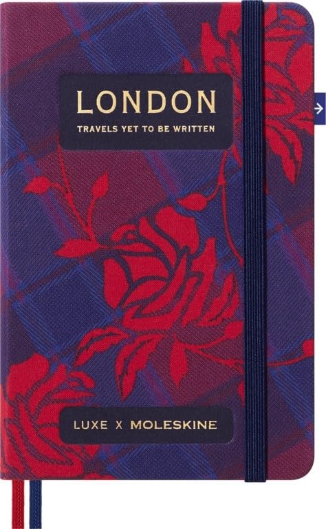 Блокнот Moleskine LUXE x Moleskine "Лондон", в твердой обложке, карманный формат, в линейку, CNLCLND