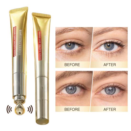 Крем для век Устранение морщин Массажный Укрепляющий Питательный Крем для век Быстро впитывающийся Мини Массажер для глаз