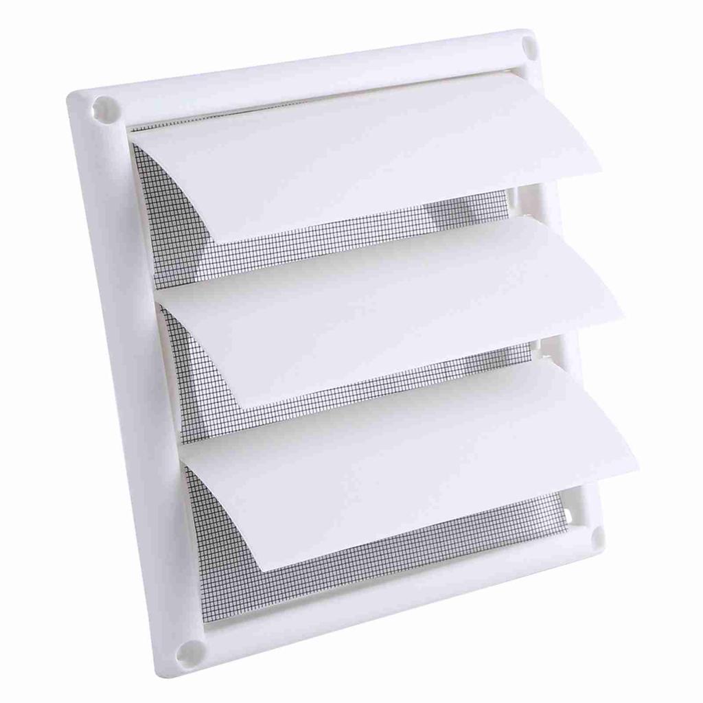 1 шт. пластиковая вентиляционная решетка крышка 3 заслонки настенная воздуховодная вентиляционная решетка с сеткой новая 20*20 см