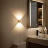 Magnetic Wall Lamp with No Wiring and No Drilling, Rechargeable, Human Body Sensing, Ambient Light