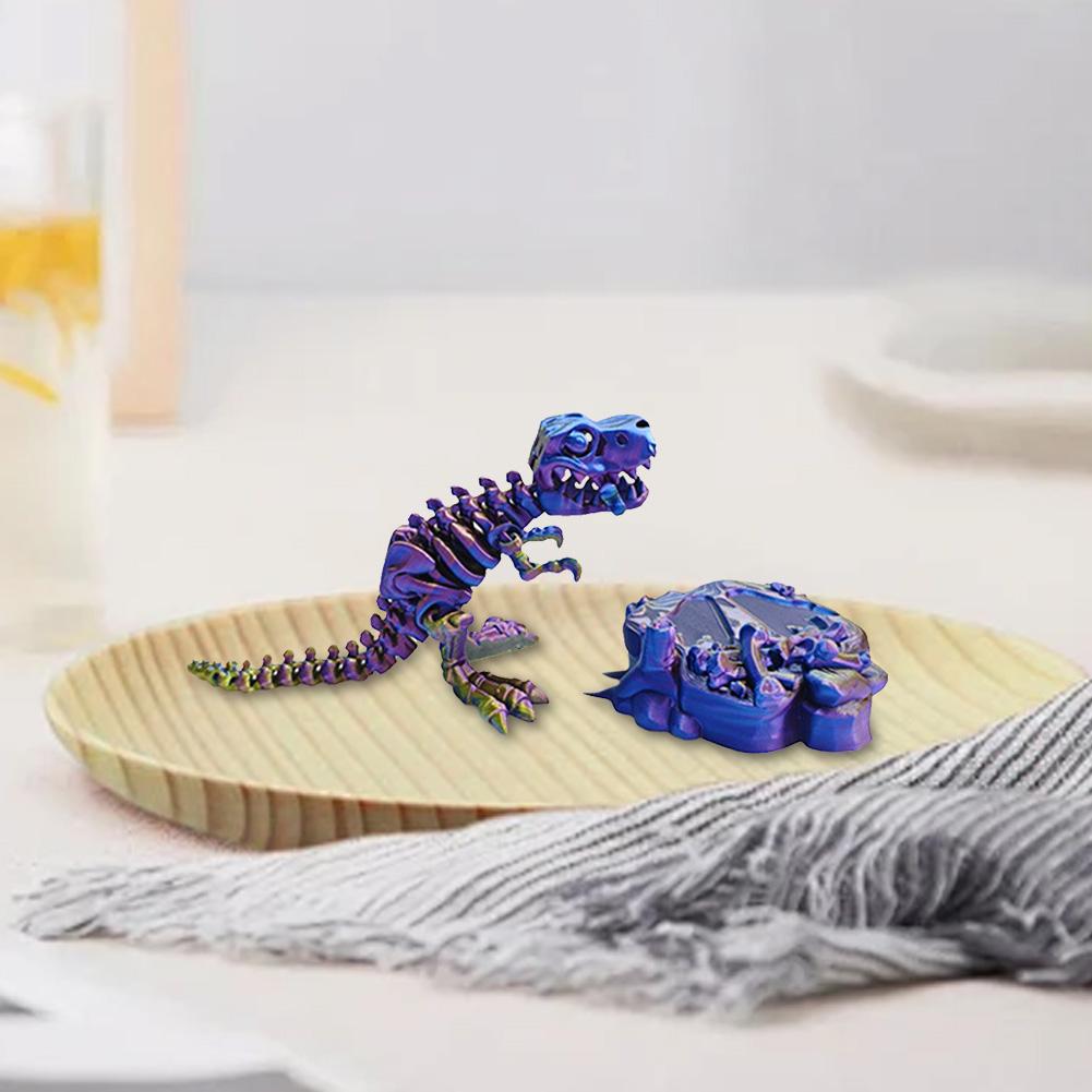 Стоящая модель динозавра с большим ртом, подвижные суставы, 3D-модель, череп тираннозавра рекса, артикулированный тираннозавр рекс, креативная коллекция